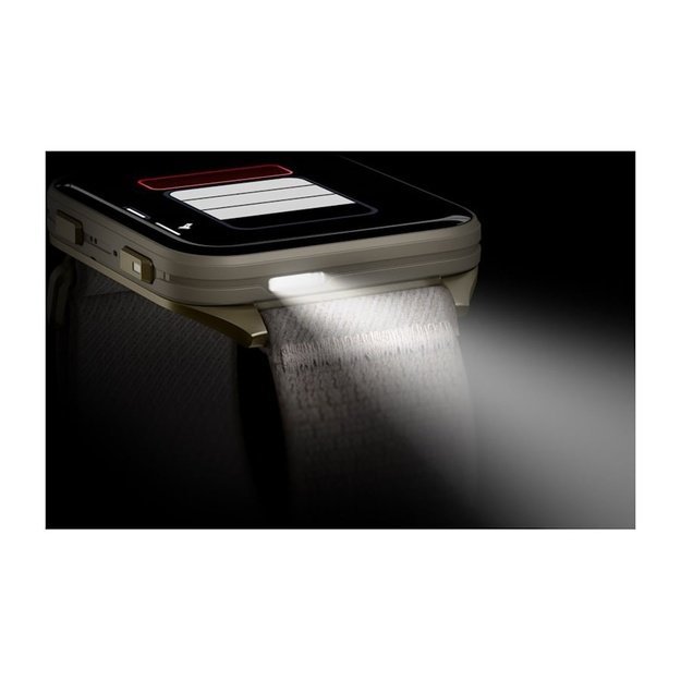 Garmin Venu X1 5.08 cm (2 ) AMOLED Digital 448 x 486 pixels Touchscreen Gold, Titanium Wi-Fi GPS (satellite)