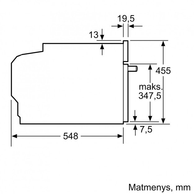 orkaitė Bosch CMG7241B1S