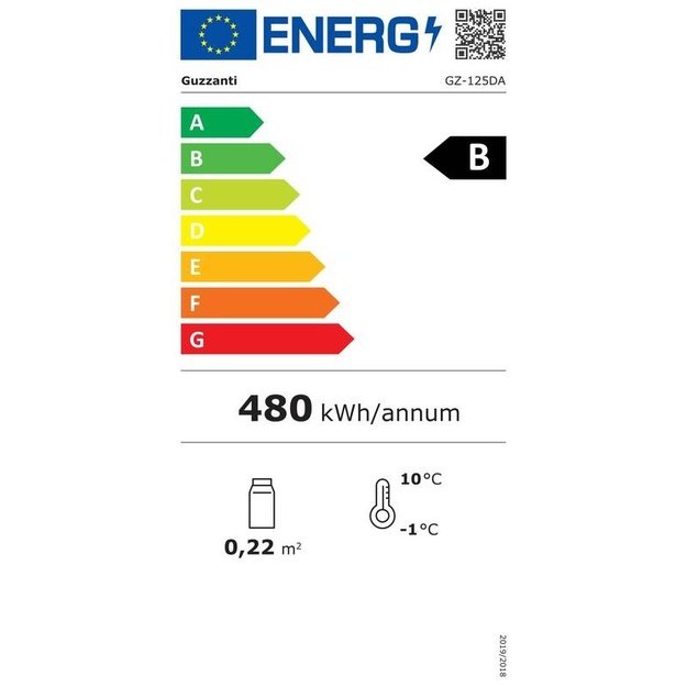 Mėsos brandinimo vitrina Guzzanti GZ 125DA