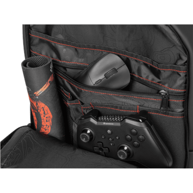 Genesis Pallad 510 | Fits up to size 17.3   | Backpack | Shoulder strap | Black