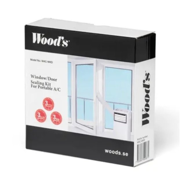 Montavimo rinkinys mobiliam kondicionieriui - durims Wood s WAC-WKD