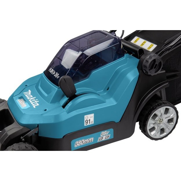 LAWN MOWER MAKITA DLM382PM2 2X4AH 18V