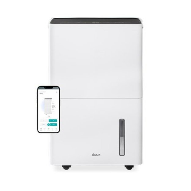 Duux | Smart Dehumidifier | Bora | Suitable for rooms up to 50 m&sup2; | Water tank capacity 4 L | White