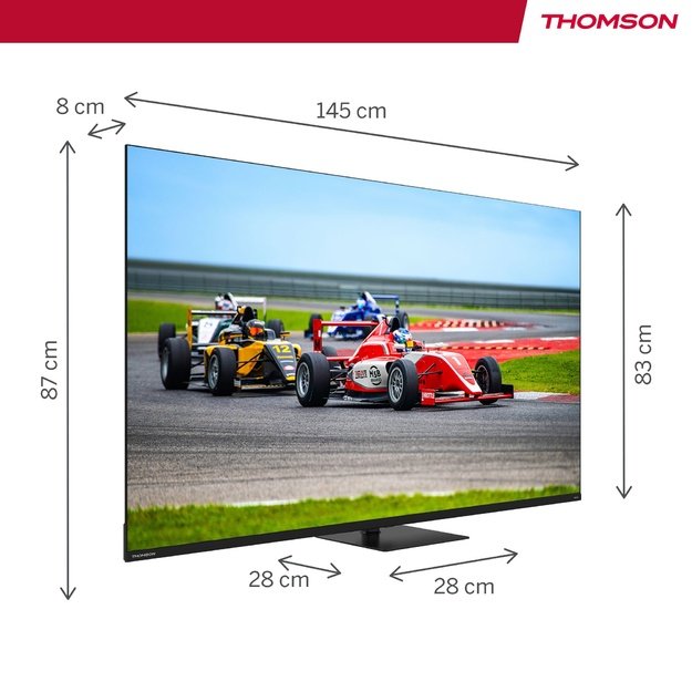 TV Set LCD 65  QLED 4K/65QG7C14 Thomson
