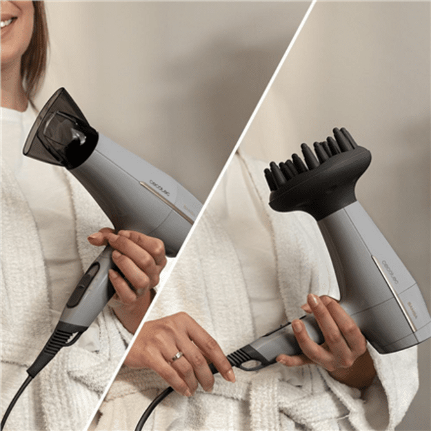 Cecotec Hair dryer | IoniCare Power&Go Heaven | 2000 W | Number of temperature settings 2 | Ionic function | Diffuser nozzle | G