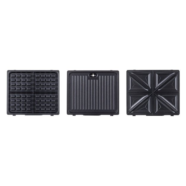 Toaster Ravanson OP-7050 Black, Silver 1200 W