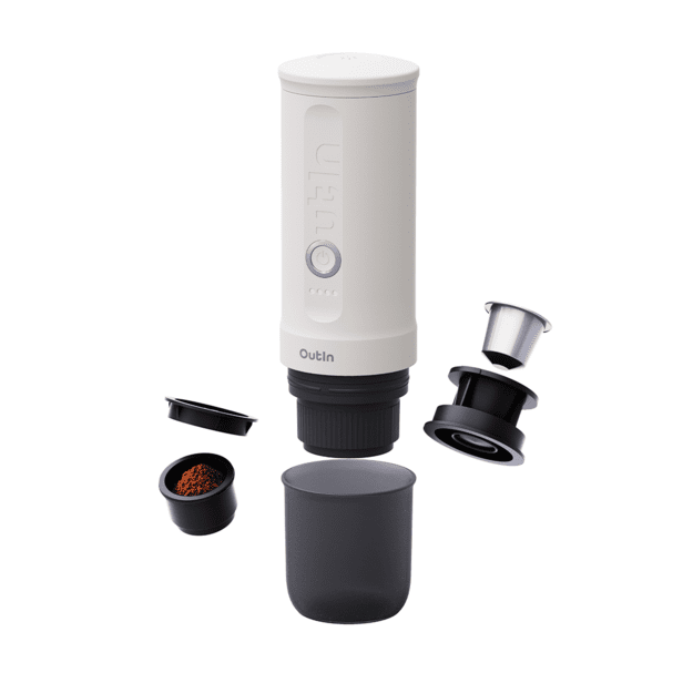 Portable coffee machine Outin Nano 7500mAh White