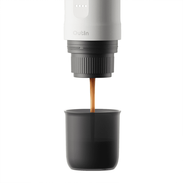 Portable coffee machine Outin Nano 7500mAh White