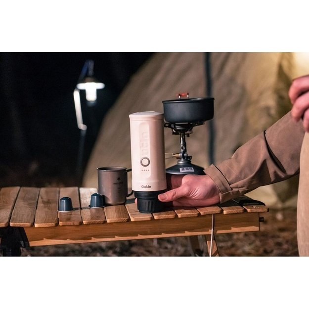 Portable coffee machine Outin Nano 7500mAh White