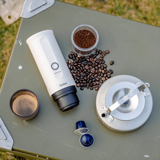 Portable coffee machine Outin Nano 7500mAh White