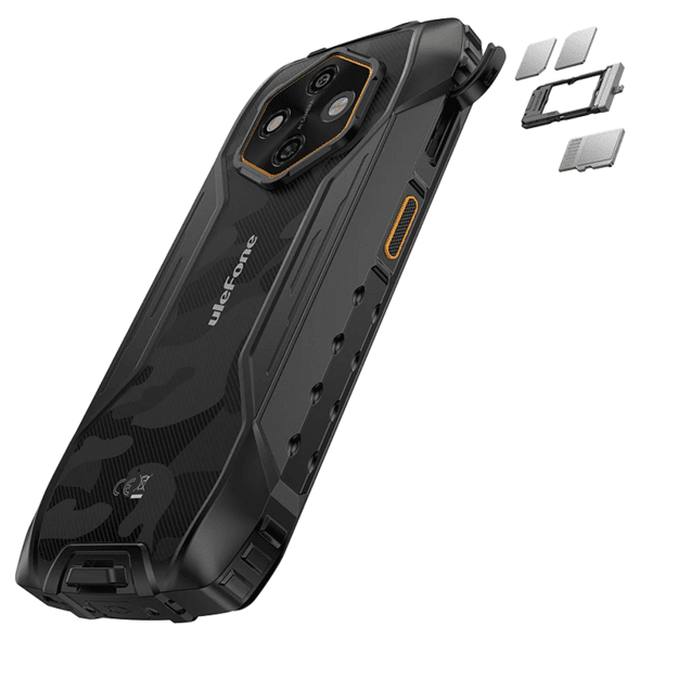 UlefoneRugKing 4 Pro 4G smartphone 8/256GB Black