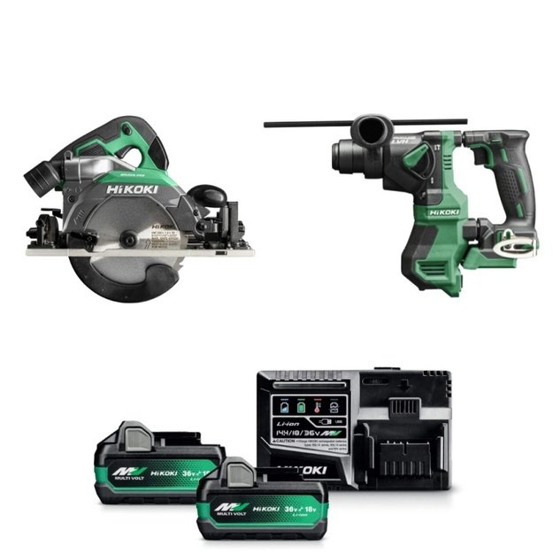 Akumuliatorinių įrankių rinkinys HiKOKI KC18MV003+