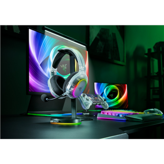 Razer Multi-Platform Gaming Headset | Barracuda X Chroma | Bluetooth | Over-Ear | Microphone | Phantom White Edition | Wireless