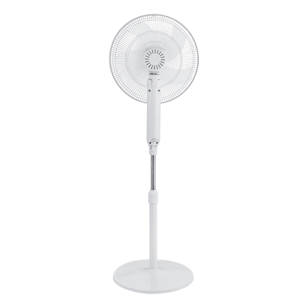 &bdquo;Nordic Home Floor&ldquo; ventiliatorius su nuotolinio valdymo pultu, 40 cm, žemas triuk&scaron;mo lygis, laik