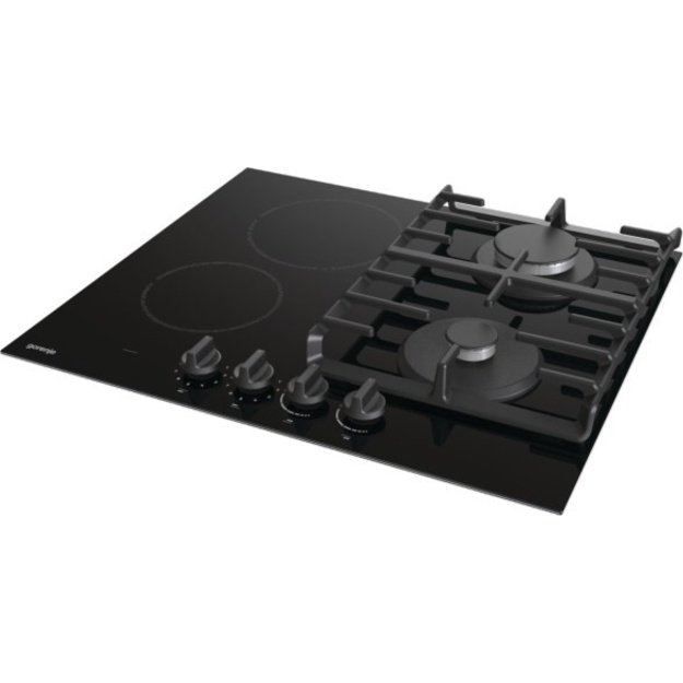 Gorenje GCE691BSC Black Built-in 60 cm Combi 4 zone(s)