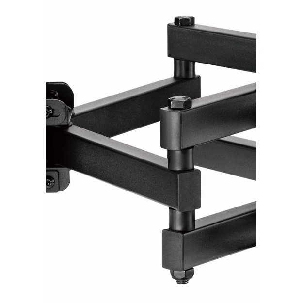 Gembird | Wall mount | WM-80ST-03 | Tilt, Swivel | 37-80   | Maximum weight (capacity) 40 kg | Black