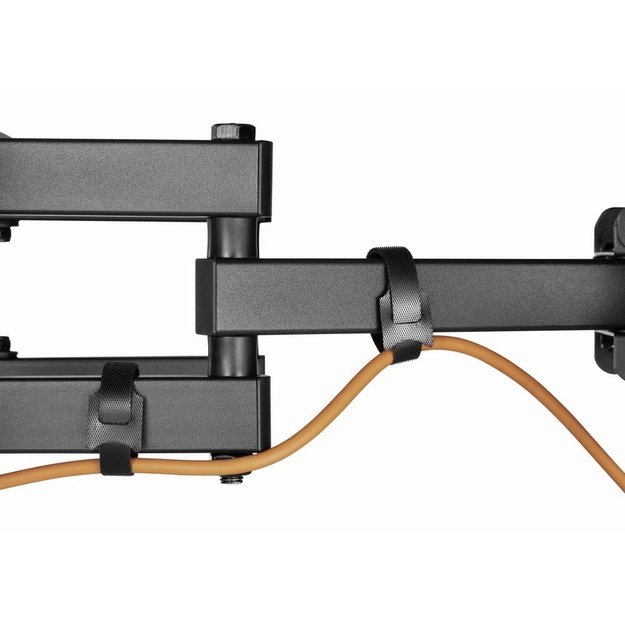 Gembird | Wall mount | WM-80ST-03 | Tilt, Swivel | 37-80   | Maximum weight (capacity) 40 kg | Black