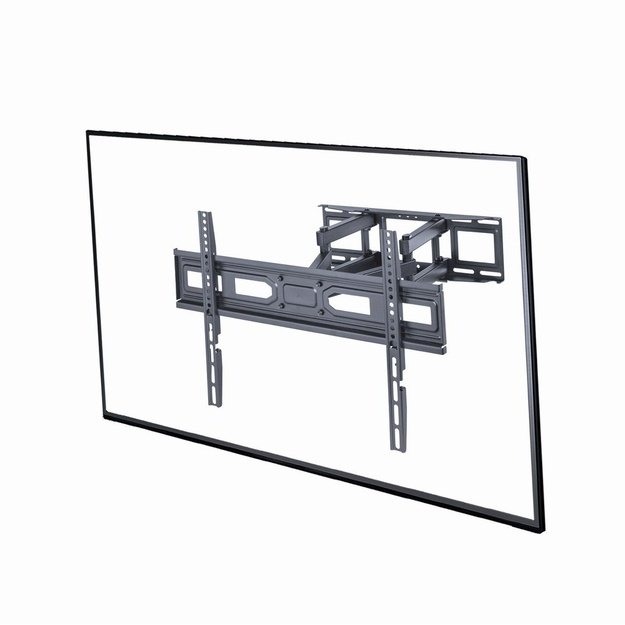 Gembird | Wall mount | WM-80ST-03 | Tilt, Swivel | 37-80   | Maximum weight (capacity) 40 kg | Black