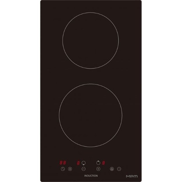 MPM-30-IM-12/N induction hob, black, 30 cm wide