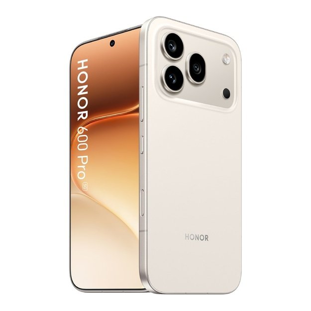 Honor 600 Pro smartphone 16.7 cm (6.57 ) Dual SIM Android 16.0 5G USB Type-C 12 GB 512 GB 6400 mAh Gold