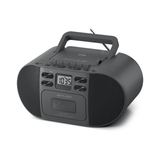 Muse M-188 RDC | Portable radio with Blu-ray CD/MP3 cassette recorder | AUX in