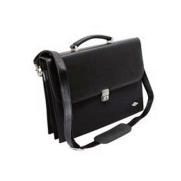 Wedo Ladies Flap-Over Briefcase Ladies case Black