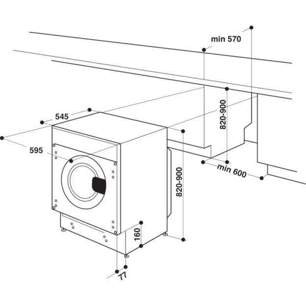 Įm.skalbimo ma&scaron;ina Whirlpool BI WMWG 71483E EU