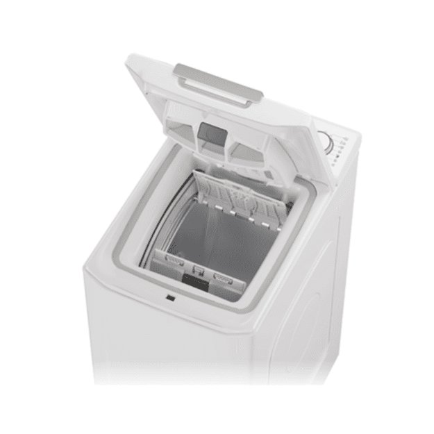 Candy | Washing Machine | TCA284TM5-S | Energy efficiency class A | Top loading | Washing capacity 8 kg | 1200 RPM | Depth 60 cm