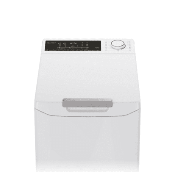 Candy | Washing Machine | TCA284TM5-S | Energy efficiency class A | Top loading | Washing capacity 8 kg | 1200 RPM | Depth 60 cm
