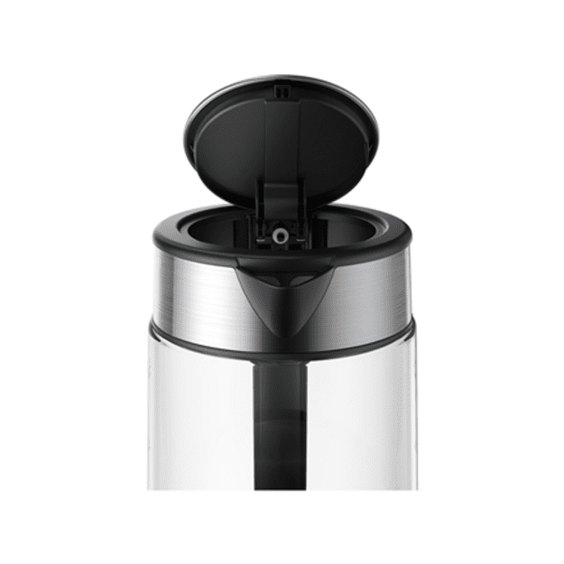 Xiaomi | Electric Glass Kettle EU | Electric | 2200 W | 1.7 L | Glass | 360&deg; rotational base | Black/Stainless Steel