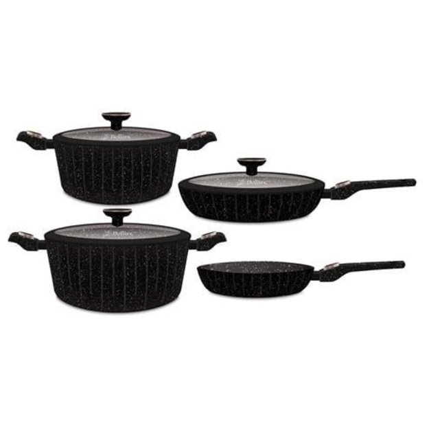COOKWARE SET 7 PCS SILICON LID BR-1520