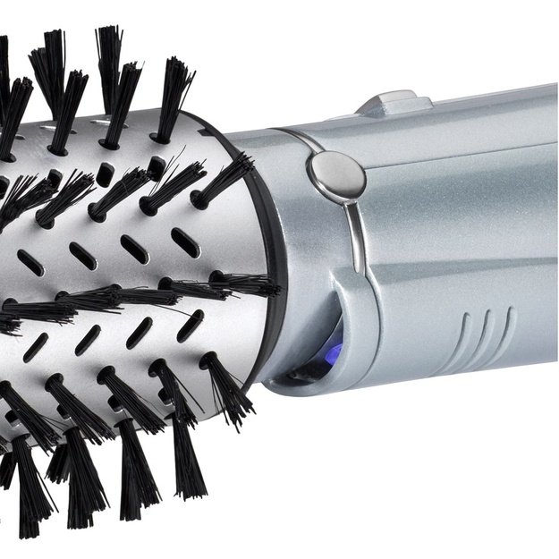BaByliss Hydro-Fuison Hydro Fusion Air Styler Hot air brush Warm Aqua color, Black, Metallic 700 W 98.4  (2.5 m)