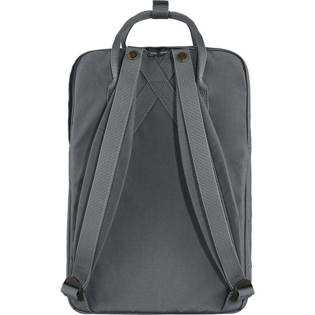 Fj&auml;llr&auml;ven Kanken Laptop 15  backpack Casual backpack Grey Polyamide, Polypropylene (PP), Vinyl