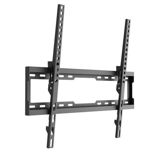 Maclean TV Mount / Bracket, max VESA 600x400, 37-86 , up to 45 kg, black, tilt adjustment 0&deg;&ndash;8&deg;, MC-188