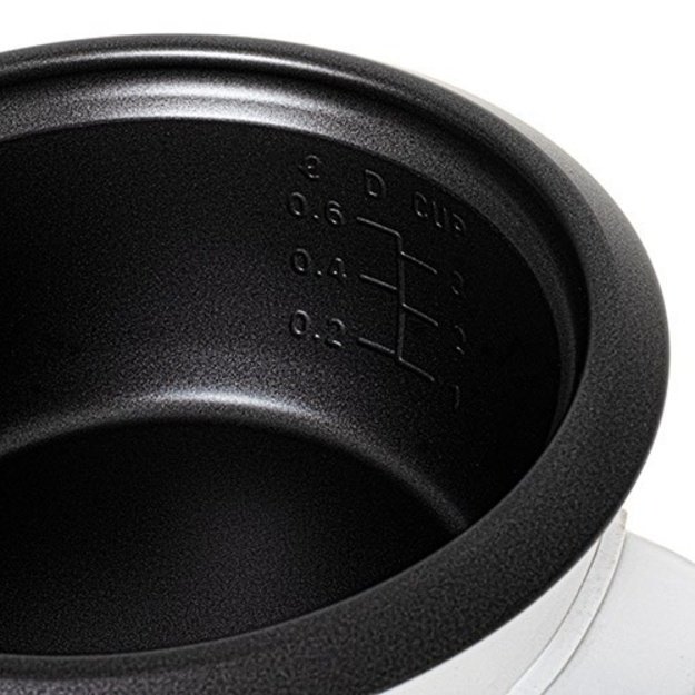 Adler AD 6406 Rice cooker Black, Stainless steel 1000 W