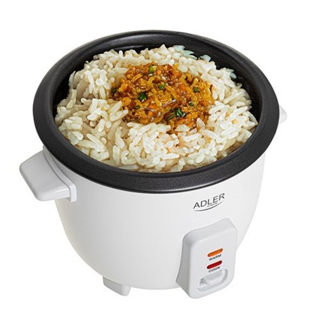 Adler AD 6406 Rice cooker Black, Stainless steel 1000 W
