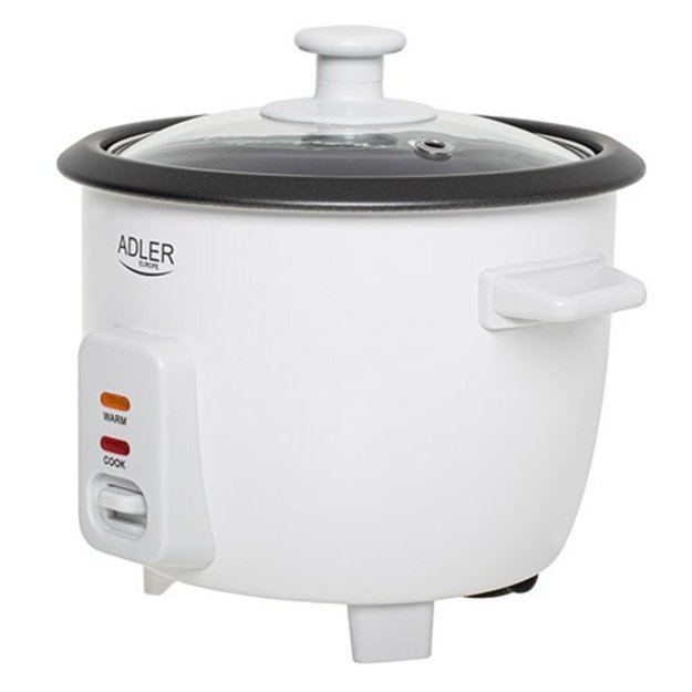 Adler AD 6406 Rice cooker Black, Stainless steel 1000 W