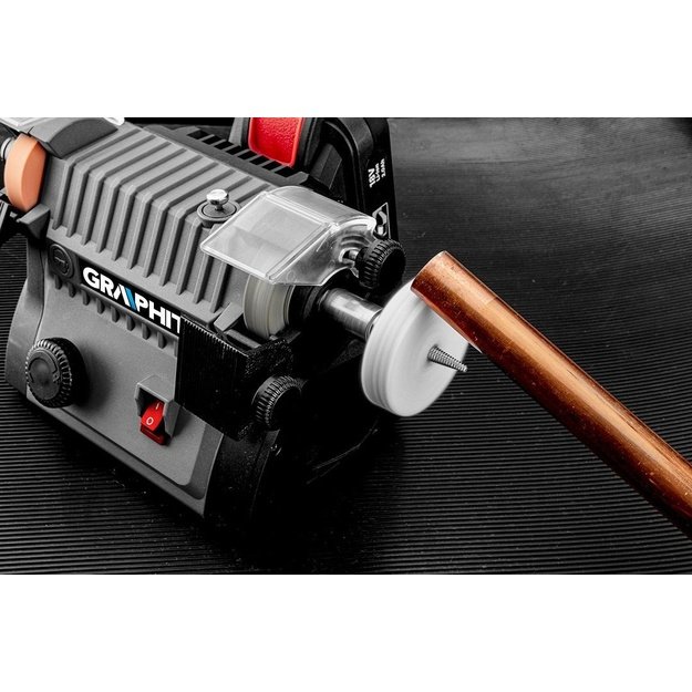 Mini 3-in-1 Cordless Bench Grinder - Bench Grinder, Polisher, Flexible Shaft Grinder