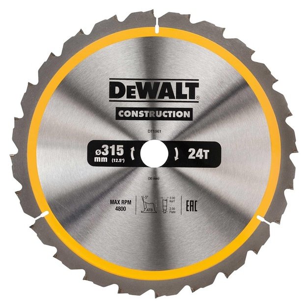 Circular Saw Blades 315x30mm 24t
