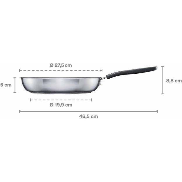 FS. 26cm FRYING PAN WITH FUNCTIONAL FORM CERAMIC COATING