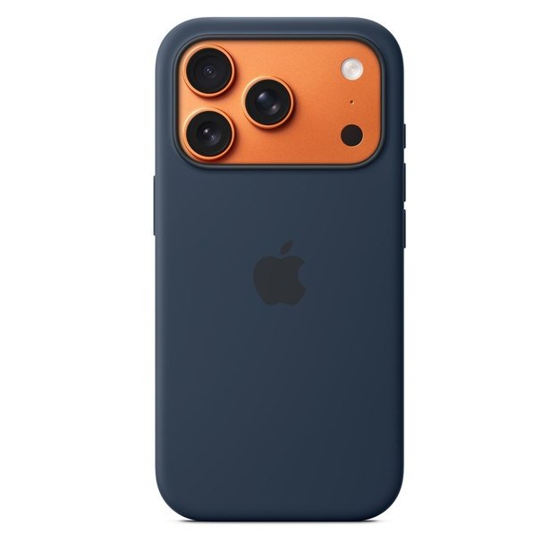 Apple iPhone 17 Pro Silicone Case with MagSafe &ndash; Midnight