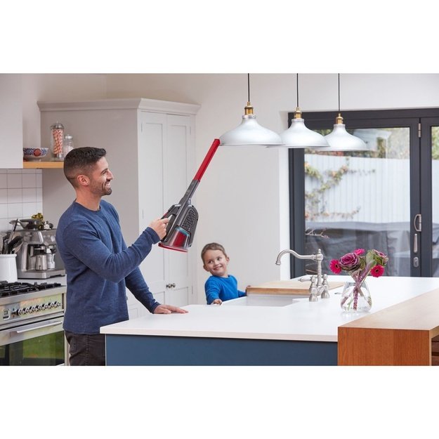 Black & Decker Dustbuster Black, Red Bagless