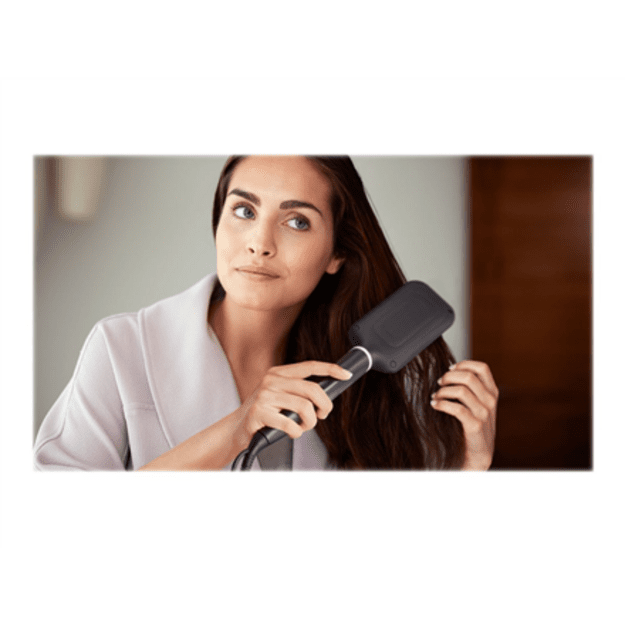 Philips StyleCare BHH880/00 hair styling tool Straightening brush Black, Pink 1.8 m