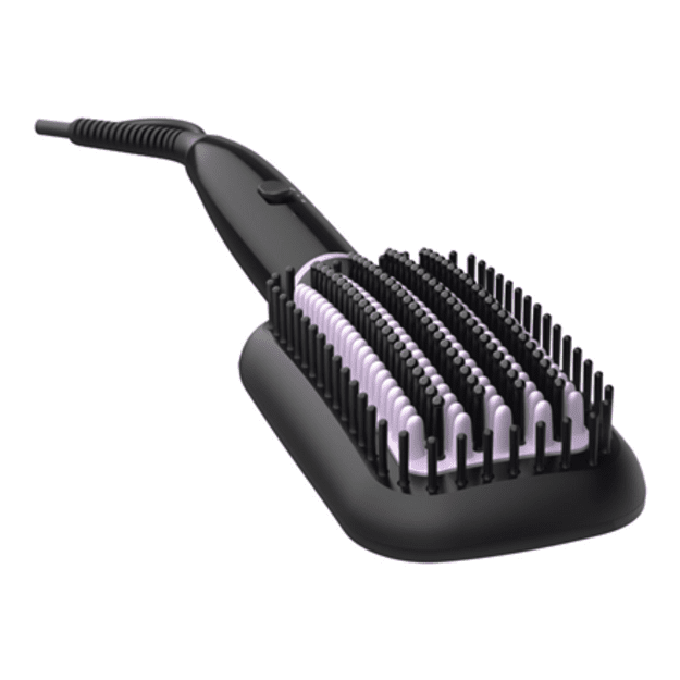 Philips StyleCare BHH880/00 hair styling tool Straightening brush Black, Pink 1.8 m