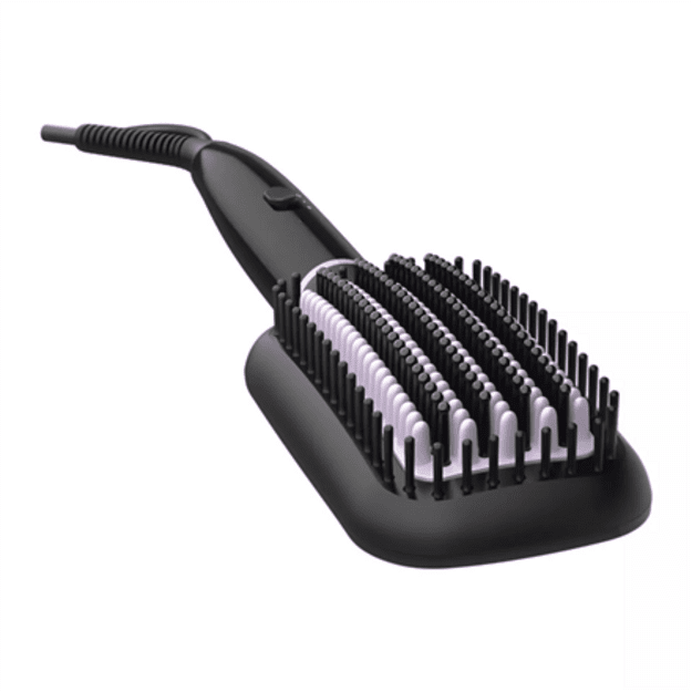 Philips StyleCare BHH880/00 hair styling tool Straightening brush Black, Pink 1.8 m
