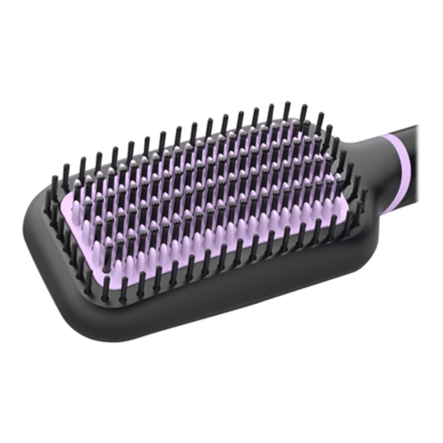 Philips StyleCare BHH880/00 hair styling tool Straightening brush Black, Pink 1.8 m
