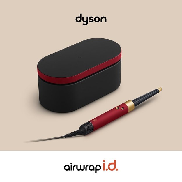 Dyson Airwrap i.d. Straight + Wavy Red Velvet/Gold