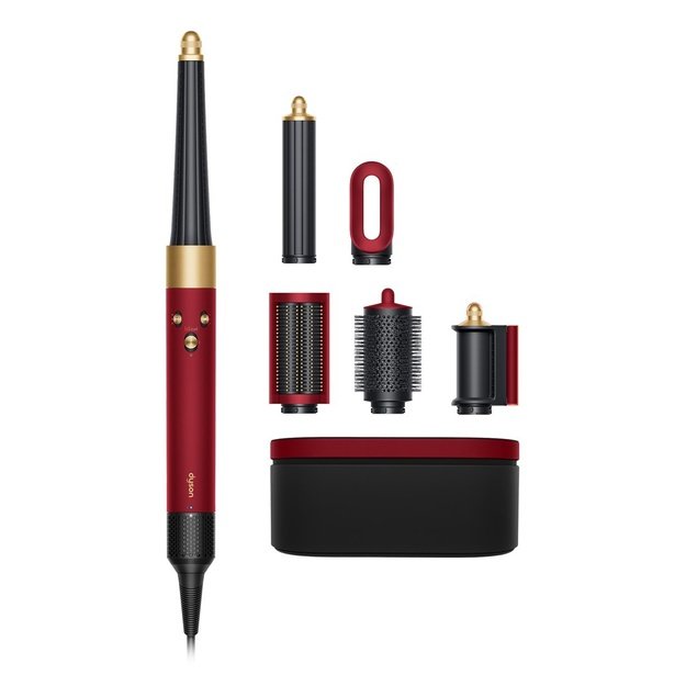 Dyson Airwrap i.d. Straight + Wavy Red Velvet/Gold