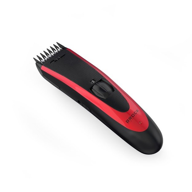 Brock BHC 2001 Hair Clipper, Black/Red