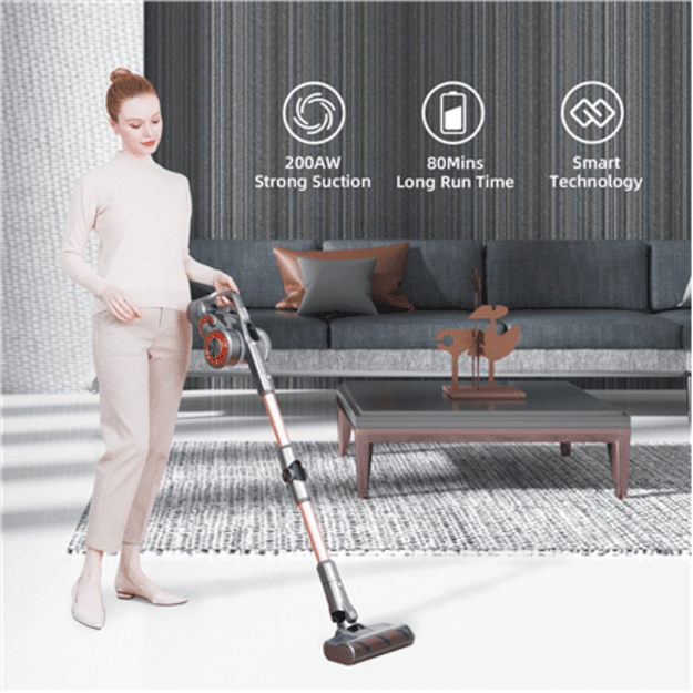 Jimmy | Vacuum Cleaner | H9 Pro | Cordless operating | 600 W | 28.8 V | Operating time (max) 80 min | Silver